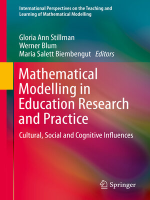 cover image of Mathematical Modelling in Education Research and Practice